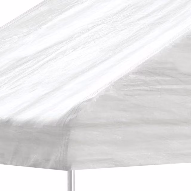 Berkfield Home Gazebo with Roof in White, W: 588 cm, D: 223 cm, H: 375 cm
