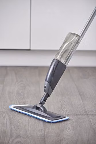 Addis Spray Mop with 100 Percent Microfibre Refillable Head in Grey – 2