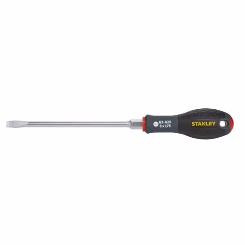 Stanley FatMax Bolster Screwdriver with Flared Tip, Multicolour