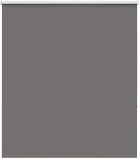 Berkfield Home Grey Blackout Roller Blind, Thermal Insulating Polyester, W: 120 cm, H: 175 cm – 1