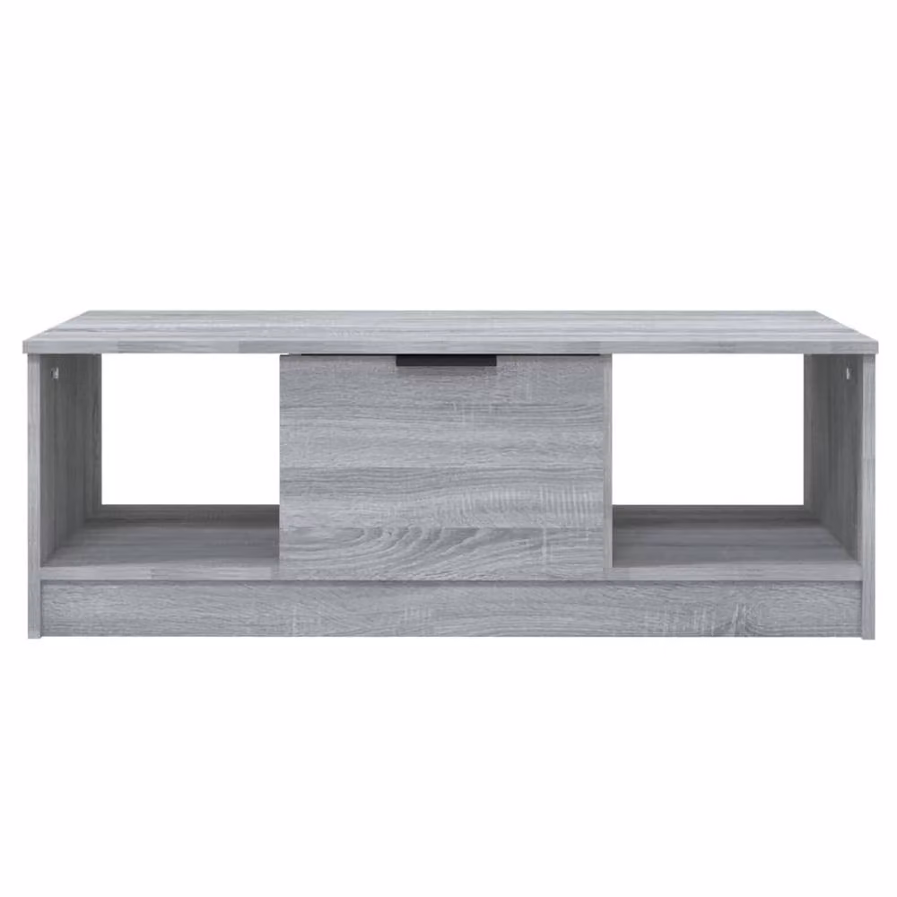Berkfield Home Grey Sonoma Coffee Table, W/D/H: 102 x 50 x 36 cm – 3