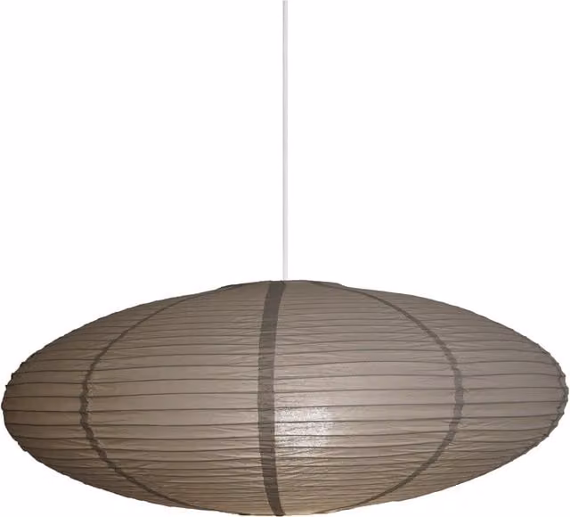 Nordlux Villo Retro Paper Lampion Lamp Shade, Brown, Diameter: 60 cm – 1