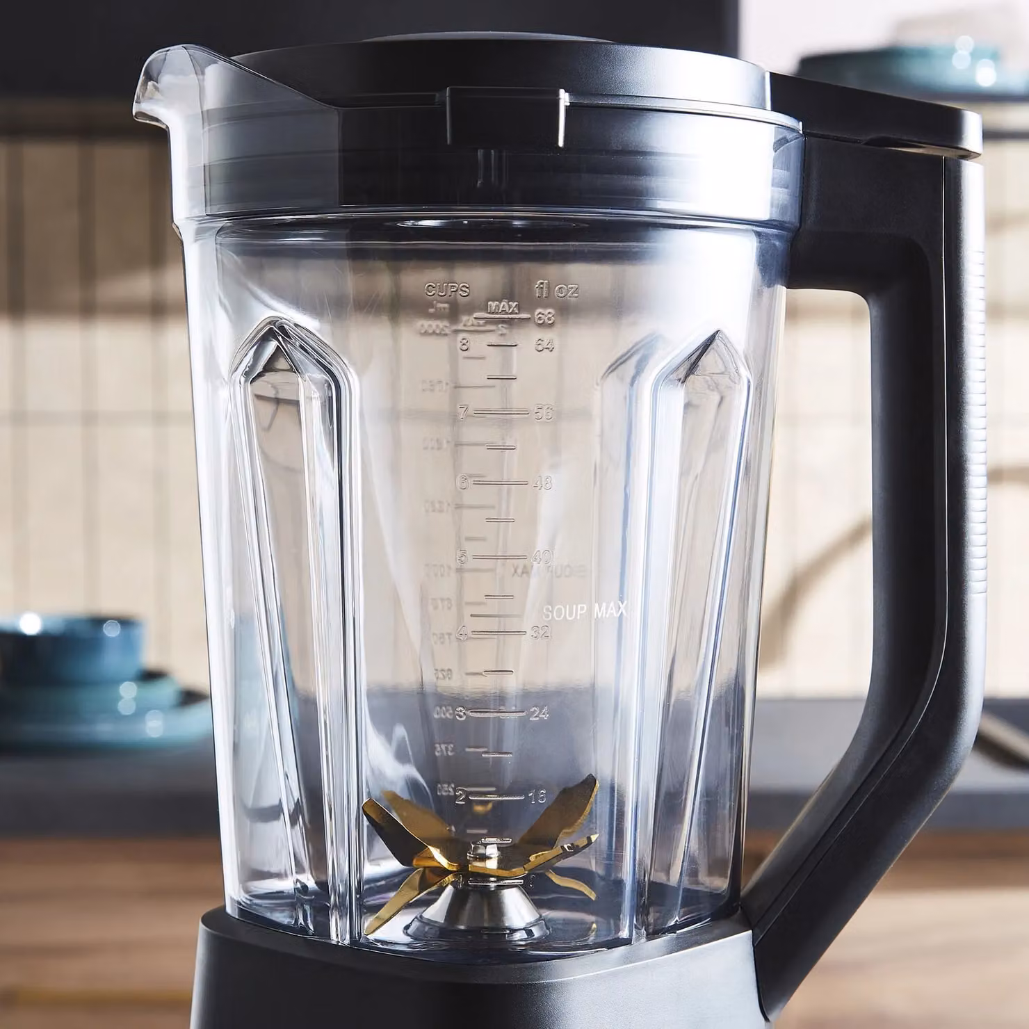 Morphy Richards Digital Jug Blender in Grey with Stainless Steel and Digital Display – 8