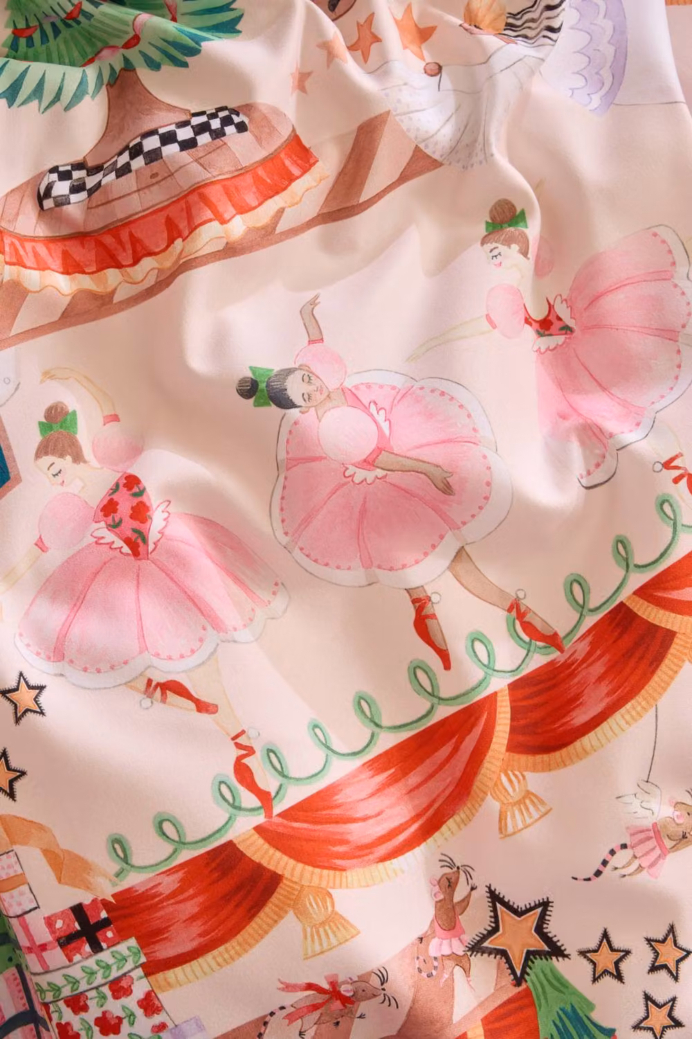 Cath Kidston Christmas Reversible Duvet Cover Set in Red, W: 200 cm, D: 220 cm – 2