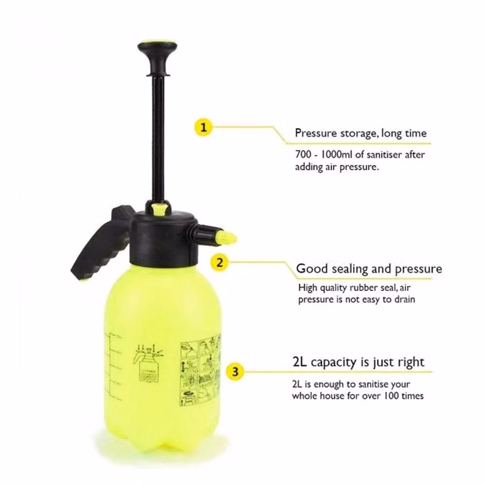 Nordara 2L Manual Pressure Sprayer in Yellow – 2