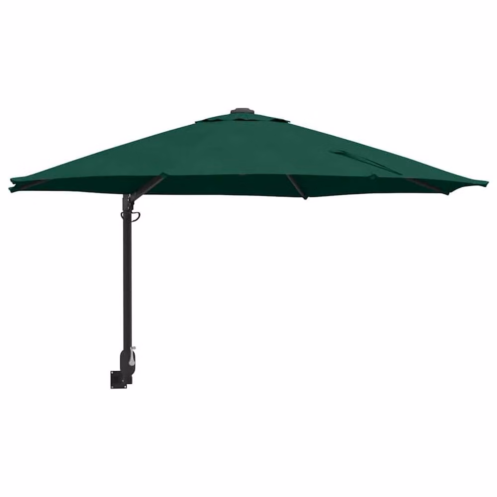 Berkfield Home Large Green Tiltable Patio Umbrella with Metal Frame and Polyester Canopy – 3