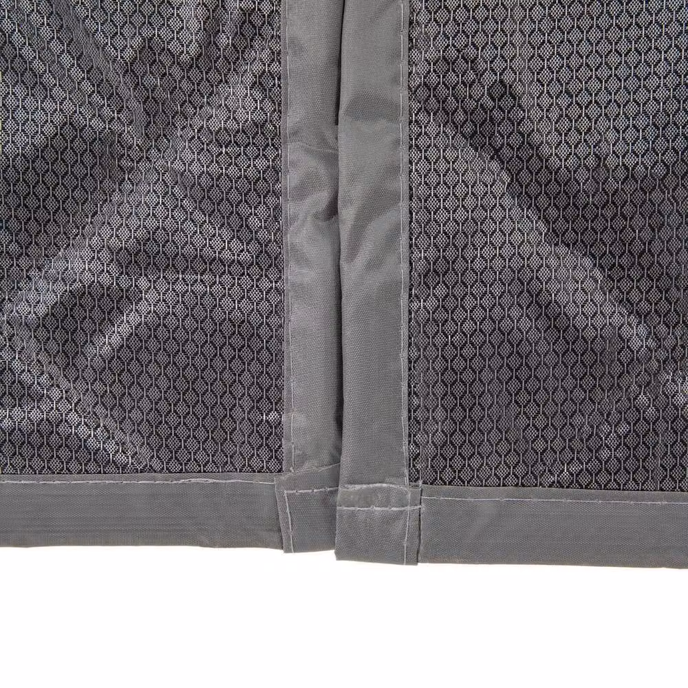 PAWNORA Thermal Insulated Door Curtain in Grey, W: 86.36 cm, H: 208.28 cm – 3