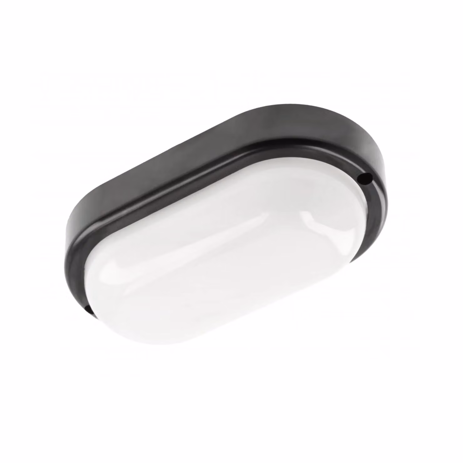 CGC Lighting Kodo Black Oval LED Surface Mount Ceiling and Wall Light, 12W, 1800lm, 4000K, IP54 – 2