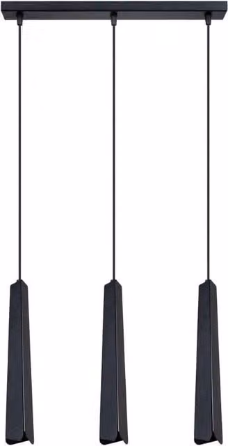 Sollux Lighting Prysm Black Minimalist Pendant Lamp, W/D/H: 120 x 45 x 5 cm – 1