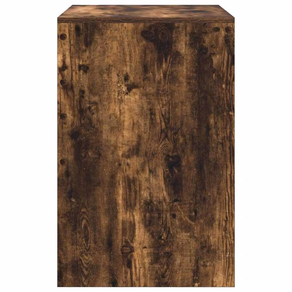 Berkfield Home Modern Writing Desk in Smoked Oak Brown, W/D/H: 70 x 50 x 76 cm – 5