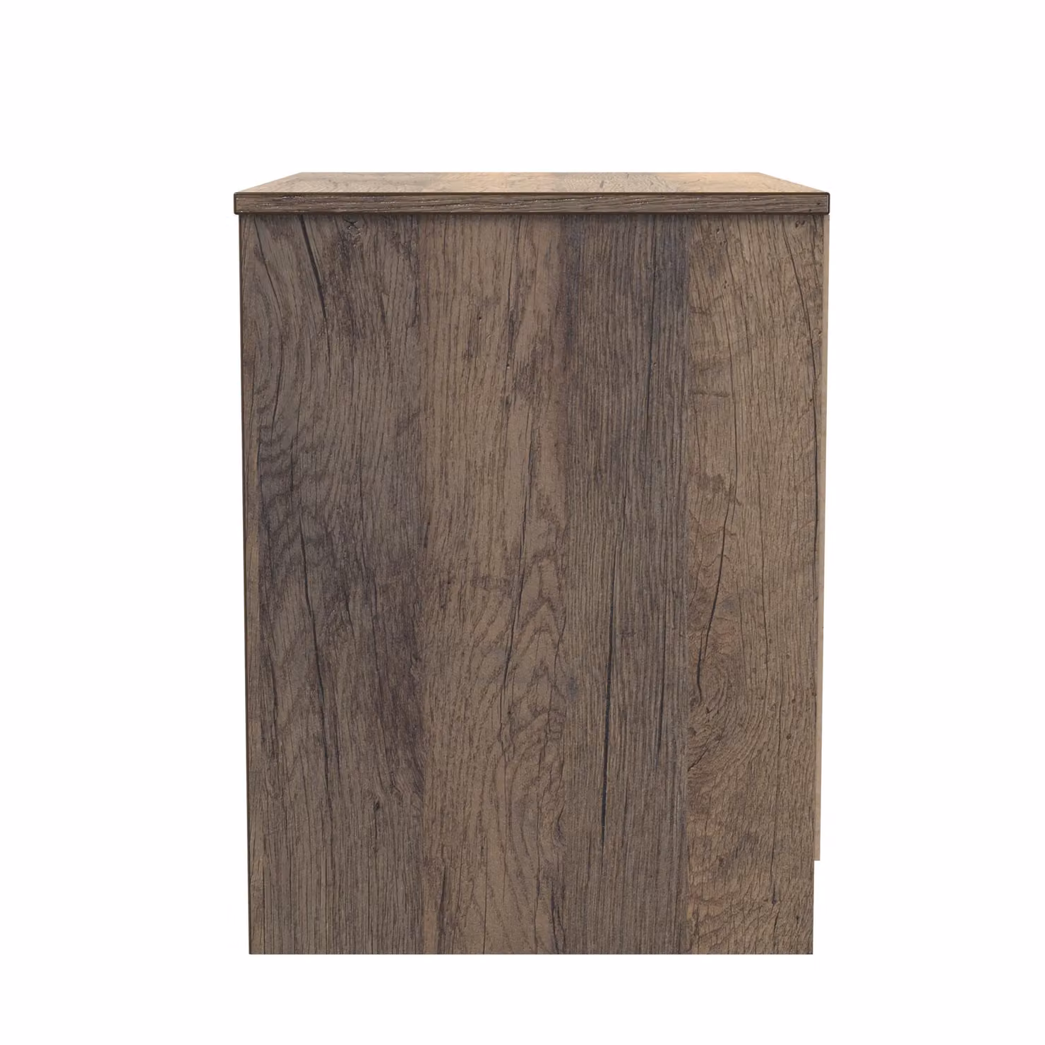Ready Assembled 2 U Seattle 2 Drawer Side Table in Dark Brown – 2