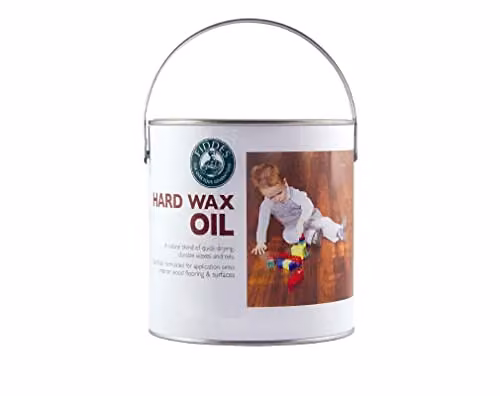 Fiddes Hard Wax Oil in Transparent Satin Finish, 2.5 l