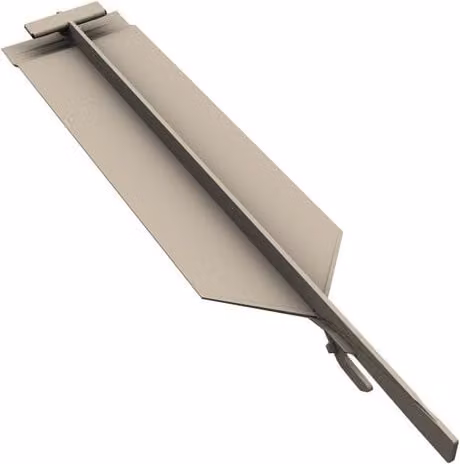 Durasid Foresta Wood Effect Cladding Invisible Joiner Piece in Grey