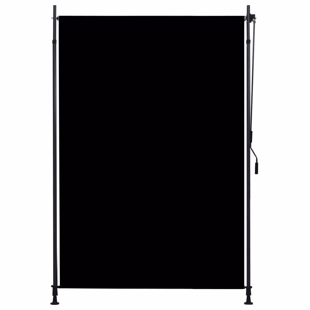 Berkfield Home Outdoor Roller Blind with Crank, Anthracite, W: 150 cm, H: 270 cm – 2