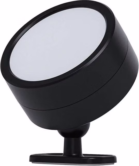 SPETLEK 2x Rechargeable LED Touch Wall Lights in Black, Dimmable and Portable with Remote Control