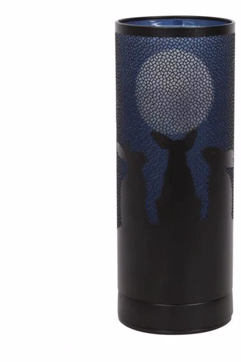 KDMD Moon Gazing Hares Aroma Lamp in Purple and Black – 2