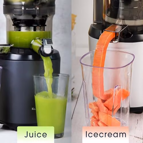 Kuvings AUTO6 Hands Free Slow Juicer in Silver and Grey – 2