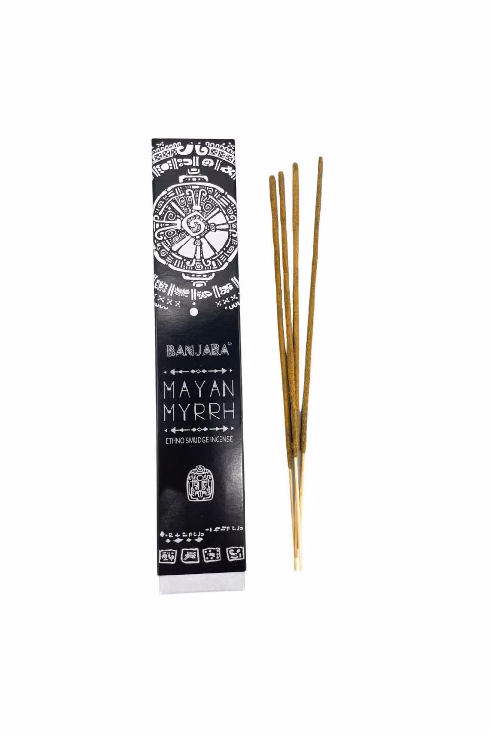 KDMD Banjara Tribal Smudge Incense Sticks, Mayan Myrrh, Brown – 2