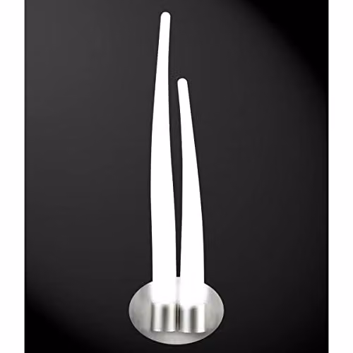 Netlighting Estalacta 2-Light Wall Lamp GU10 Silver and Opal White – 2