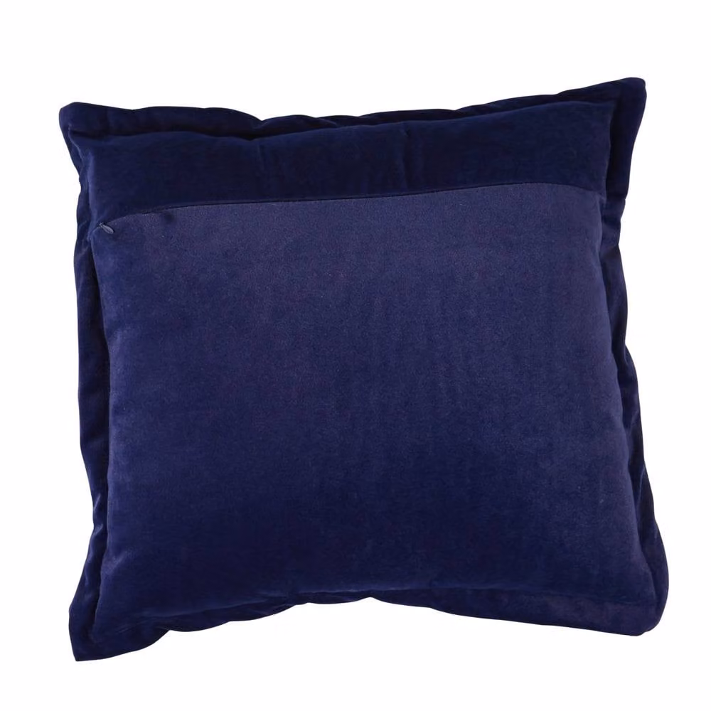 Warner Bros Harry Potter Alumni Velvet Cushion in Blue, W/D/H: 40 x 40 x 40 cm – 4