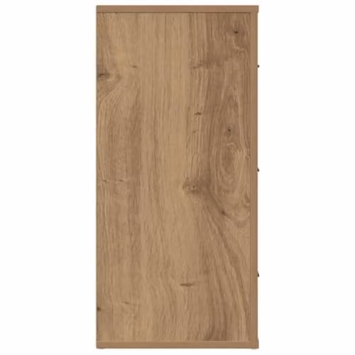 vidaXL Modern Sideboard in Artisan Oak, Brown, W/D/H: 80 x 33 x 70 cm – 3