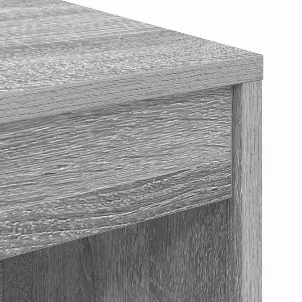 Berkfield Home Writing Desk in Grey Sonoma, W/D/H: 70 x 40 x 76 cm – 6