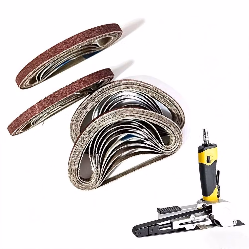 SPETLEK 40 Piece Brown Sanding Belts, 13mm x 457mm – 3