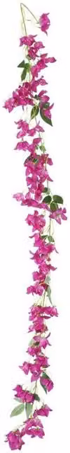 KDMD Purple Bougainvillea Floral Garland 2 Pack