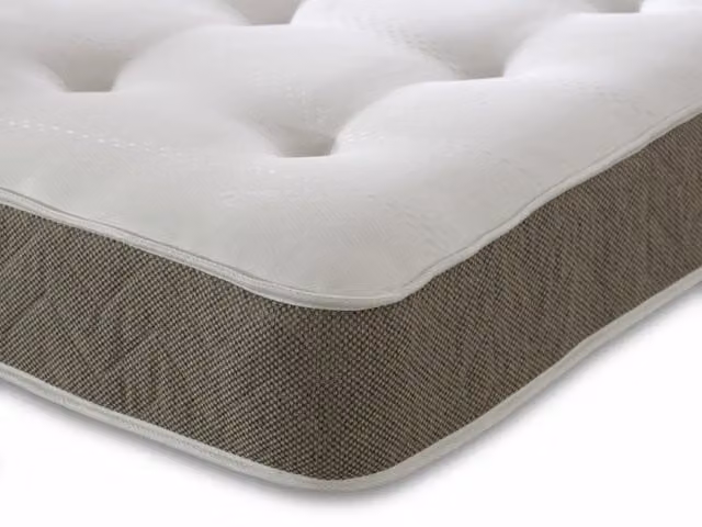 Shire Dallas Memory Pocket 1000 Soft Mattress in a Box, White, W: 150 cm, D: 200 cm, H: 38 cm