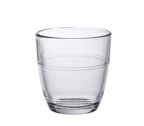 Duralex Gigogne Transparent Glass Tumblers, 160 ml, Pack of 6 – 1