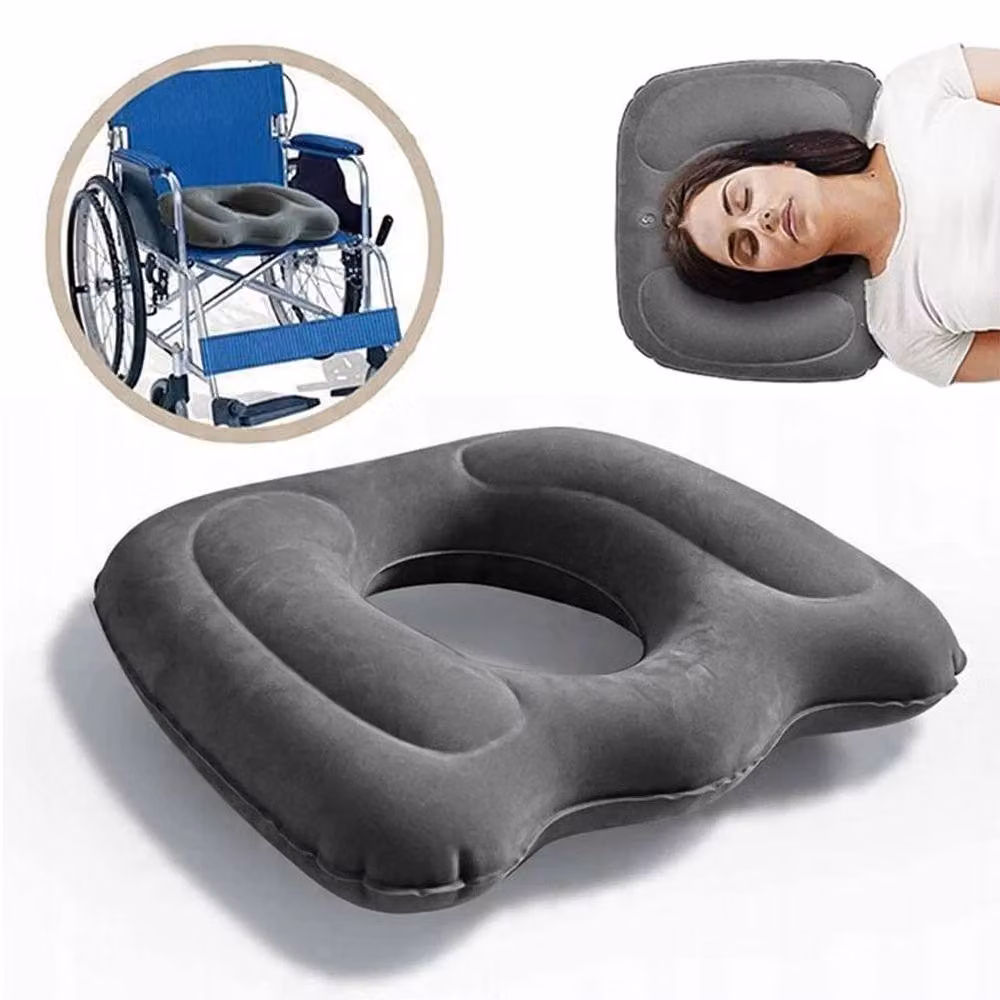 Kelvenix Inflatable Grey Contoured Seat Cushion for Adults, W: 100 cm, L: 190 cm – 5