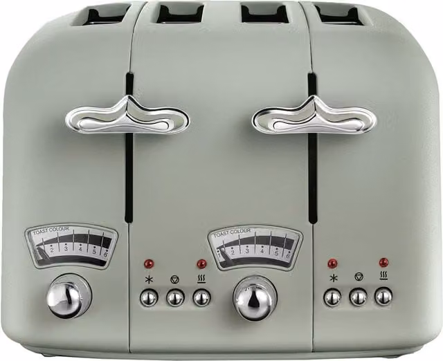 DeLonghi Argento 4 Slice Toaster, Green