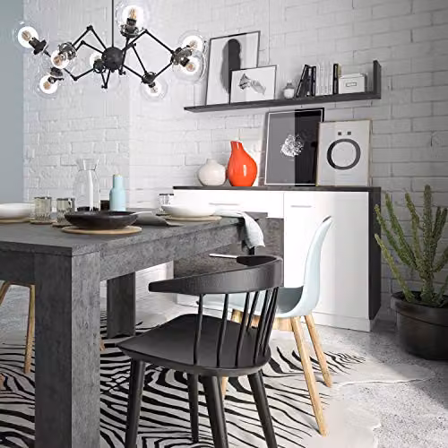 Furniture To Go Zingaro Extendable Rectangular Dining Table in Grey – 3