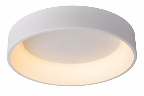 Lucide Talowe LED Flush Ceiling Light, White, Diameter: 60 cm – 1