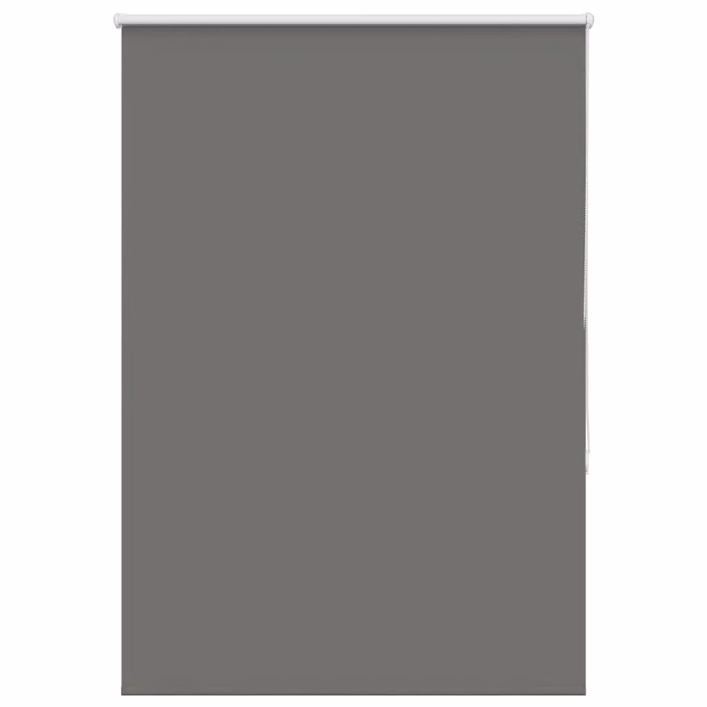 Berkfield Home Grey Blackout Roller Blind, Thermal Insulating Polyester, W: 105 cm, H: 150 cm – 2