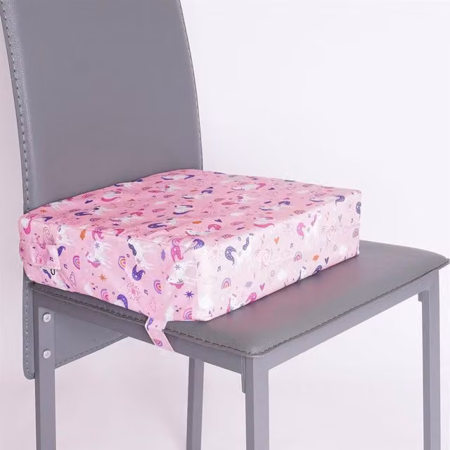 Roseley Pink Kids Chair Strap Booster Seat Pad with Hook and Loop Fastening