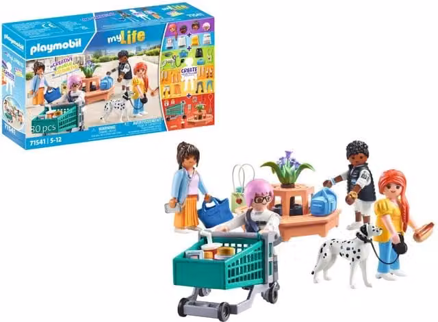 Playmobil My Figures Shopping Pink and Multicolour