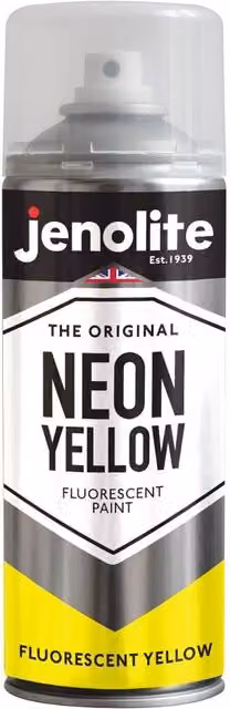 Jenolite Quick-Drying Opaque Multi-Surface Paint, Yellow, 3.0 l