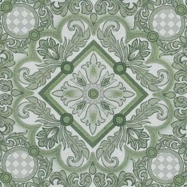 House Llewelyn-Bowen Festivo Printed Fabric in Pistache and Pink