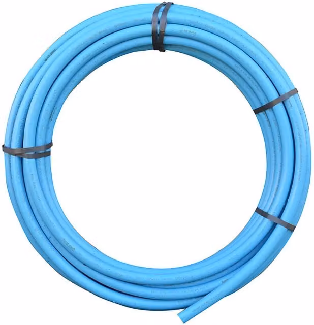 FloPlast MDPE Blue Plastic Pipe 25mm x 25m Coil