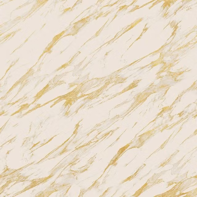 I Love Wallpaper Modern Abstract Marble Wallpaper in Cream and Gold