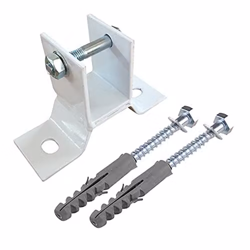 Primrose White 35mm Wall-Mounted Bracket for Standard Manual Awning