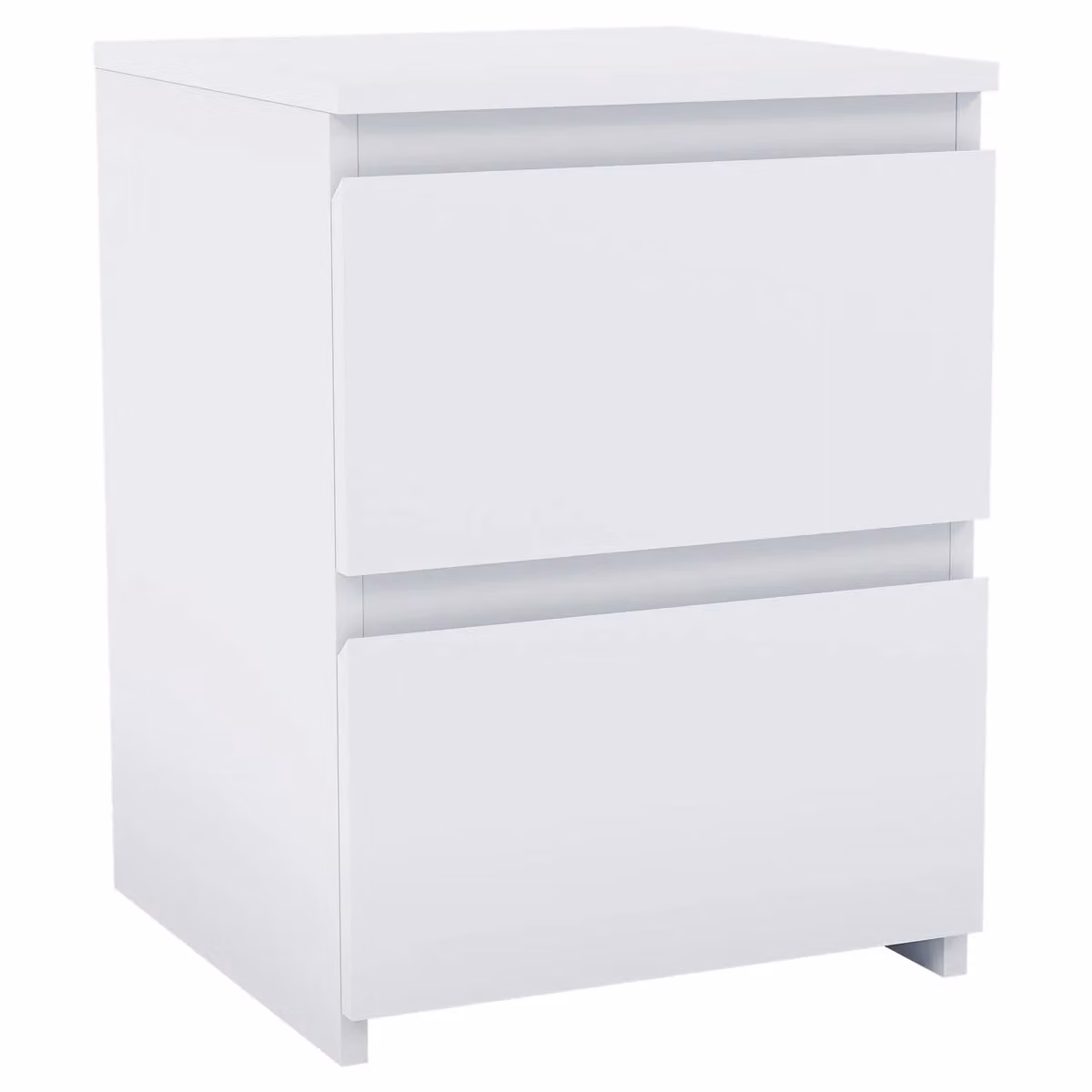 Vida Designs Denver 2 Drawer Bedside Cabinet in White – 2