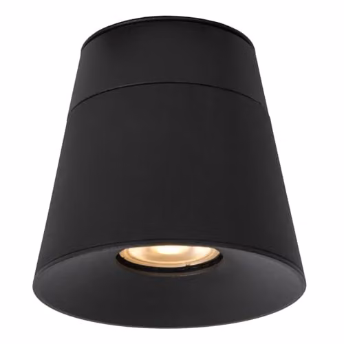 Lucide Trigono Dimmable Adjustable Ceiling Spotlight in Black, Diameter: 10.5 cm – 3