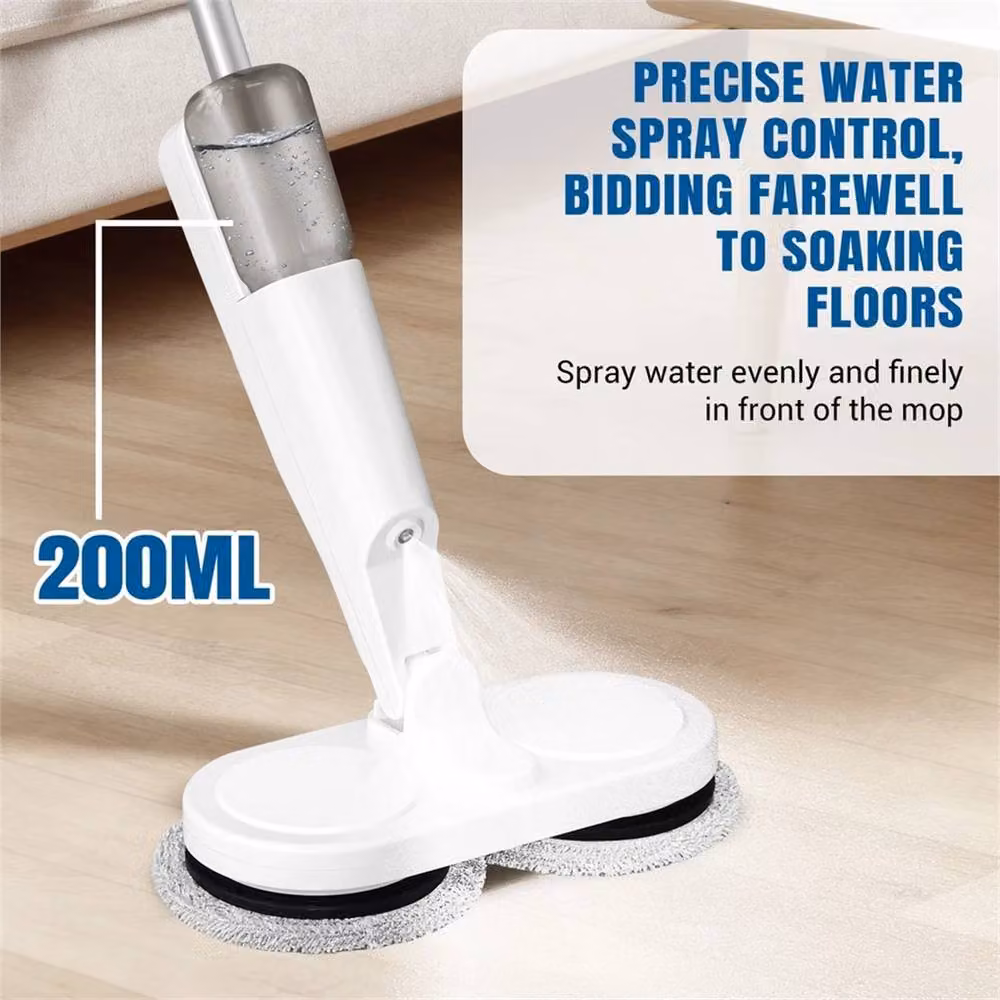 EONLION Cordless Rechargeable Electric Floating Mop in White, Width: 100 cm – 2
