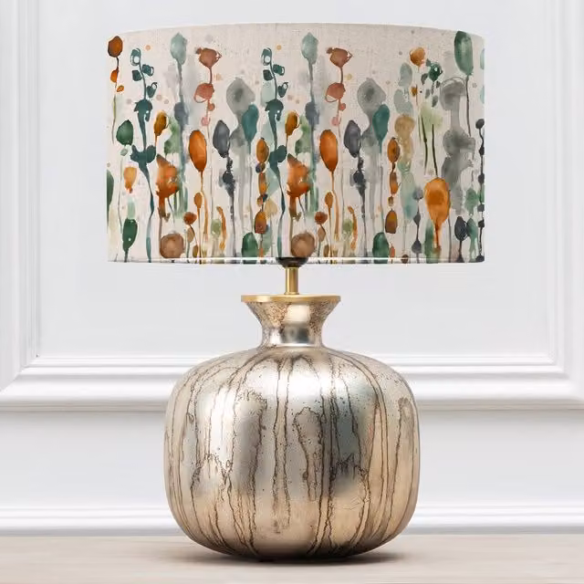 Voyage Maison Elphaba Table Lamp with Arley Eva Lampshade in Gold and Blue – 1