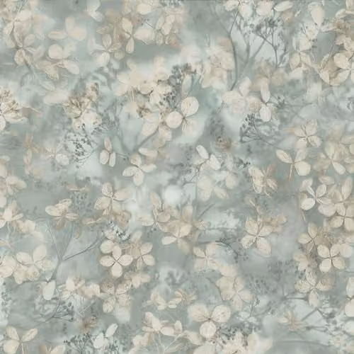 Erismann Abode Play of Light Blossom Sage Green Floral and Botanical Wallpaper – 1