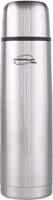 ThermoCafe Vacuum Insulated Stainless Steel Flask, Silver and Multicolour, 0.5 l – 1