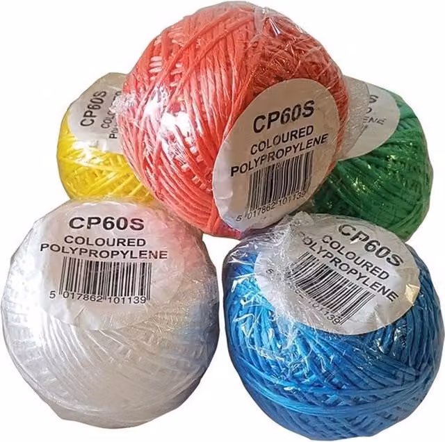 Universal Textiles Polypropylene Plastic Shop Twine in Multicolour – 1