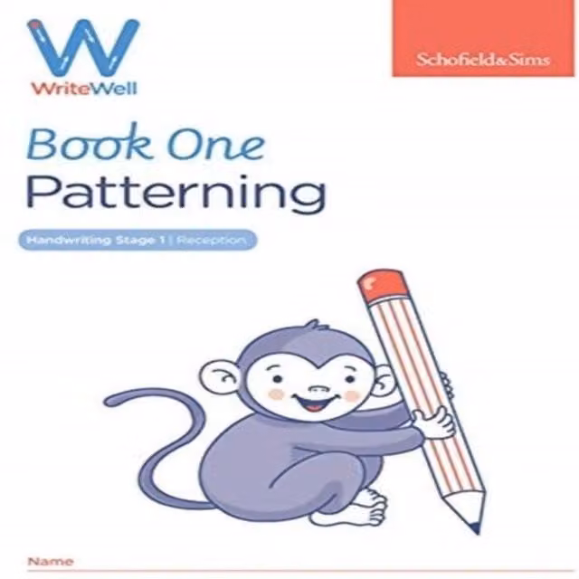 Carol Matchett WriteWell 1: Patterning for Early Years Foundation Stage, Ages 4-5, Multicolour